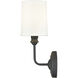 Leena Wall Sconce Wall Light in Matte Black